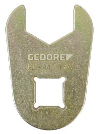 GEDORE KL-4417-17 A Gabel-Steckschlüssel, 3/8", SW 17 Produktbild