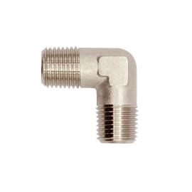 RIEGLER Winkelstück, außen/außen, R 1/4, SW 13, Messing vernickelt Produktbild