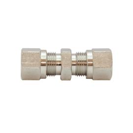 Gerade Verschraubung, Rohr-Außen-Ø 8 mm, SW 14, SW1 14, MS vern. Produktbild