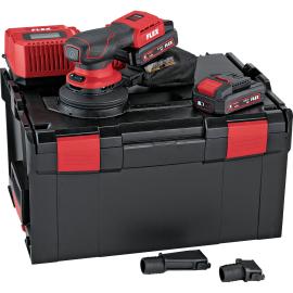 Flex Akku-Exzenterschleifer mit Drehzahlregelung 18 V ORE 2-125 18-EC/2.5 Set Produktbild