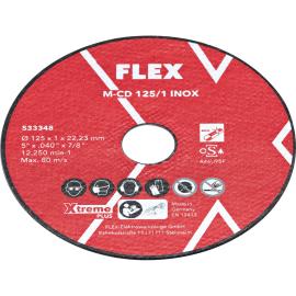 Flex Dünne Trennscheibe (1 mm) für Edelstahl/Stahl Xtreme Plus M-CD 125/1 INOX VE10 Produktbild
