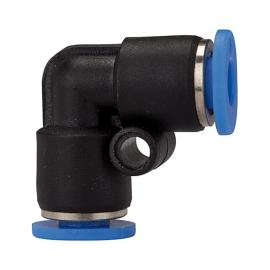 RIEGLER L-Steckverbindung »Blaue Serie« mini, für Schlauch-Außen-Ø 6 Produktbild