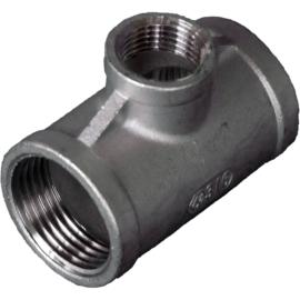 Edelstahl T-Stück 1"-1/2"-1" IG Produktbild