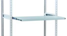 Schulte Ausziehboden 1000 x 300 mm, verzinkt, 70 kg Tragkraft Produktbild