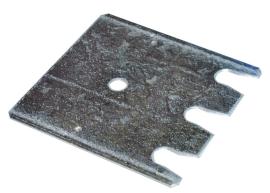 Schulte Unterlegplatte 2 mm für S635-B20 und S645-B25, verzinkt Produktbild