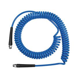 RIEGLER Spiralschlauch , verschraubung , drehbar , gewebeverstärkt , PU, G1/4, Ø10x6,5, 6 m Produktbild