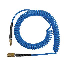 Spiralschlauch-Standardkupplung-Set, PU, Schlauch-ø 12x8, 7,5 m Produktbild