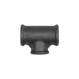RIEGLER T-Stück 130, reduziert , Rp 2, Rp 3/4, Rp 2, Temperguss schwarz Produktbild