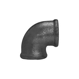 RIEGLER Winkel 90, 90°, Rp 3/4 i., Rp 3/4 i., Temperguss schwarz Produktbild