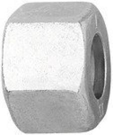 RIEGLER Überwurfmutter, M8x1,0, Rohr-Außen-Ø 4 mm, SW1 10, Stahl verzinkt Produktbild