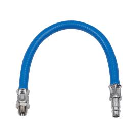 Vibrationsdämpfer mit 300 mm PVC-Schlauch, Nippel NW 8, G 3/8 AG Produktbild