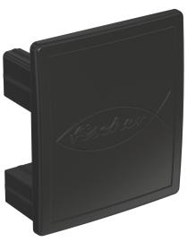 Profil Abdeckkappe Solar AK SP sw Produktbild