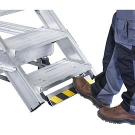 Zarges Plattformtreppe Ergo Stop 45° Produktbild