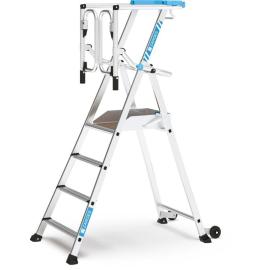 Zarges ZAP Safemaster Max S -Plattformleiter 4 Stufen Produktbild