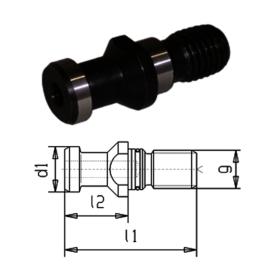 Anzugsbolzen DIN SK50 (150NM) 28 ohne Bohrung Produktbild