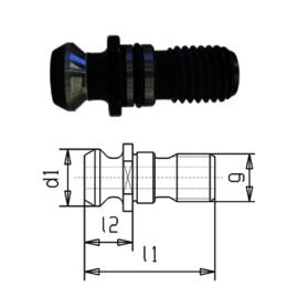 Anzugsbolzen ISO SK50 (150NM) 29 ohne Bohrung Produktbild