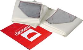 Löschdecke DIN 1869 1600 x 1800 mm JUTEC Produktbild
