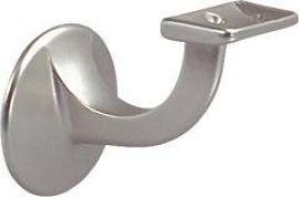 Geländerstütze m.Gew.M8 flache Aufl. Edelst.matt Produktbild