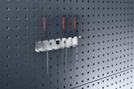 Schraubendreherhalter B225 mm 7 Aufnahmen für Lochplatten bott Produktbild