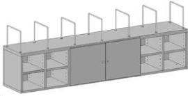 ROCHOLZ Regalsystem für Packtische 1762x243x330mm Produktbild