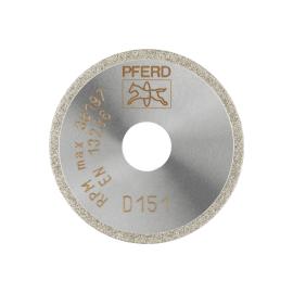 PFERD TOOLS Diamant-Trennscheibe D1A1R 40x1,0x10,0mm D151 (mittel) für Glas/Keramik/Hartmetall Produktbild