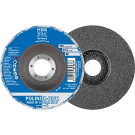 PFERD TOOLS POLINOX verpresste Vlies-Disc PNER Ø 115 mm Bohrung-Ø 22,23 mm Weich SIC Fein für Finish Produktbild