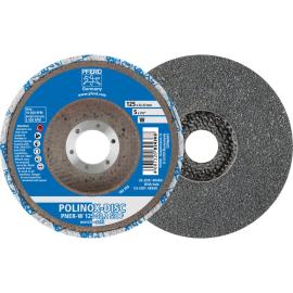 PFERD TOOLS POLINOX verpresste Vlies-Disc PNER Ø 125 mm Bohrung-Ø 22,23 mm Weich SIC Fein für Finish Produktbild