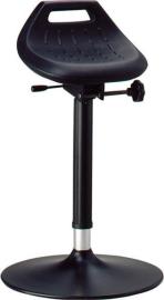 Bimos Stehhilfe 9454-2000Integralschaum schwarz Sitzhöhe 650-850 mm mit Tellerfuß Produktbild