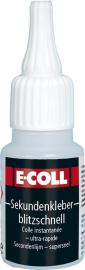 Sekundenkleber 20g blitzschnell E-COLL Produktbild