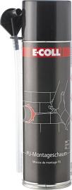 E-COLL PU-Montageschaum B2 MDI-haltig silikonfrei500ml Spraydose Produktbild