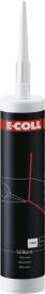 E-COLL Silikon-Dichtungs-masse essigvernetzend UV-beständig weiß 310ml Kartusche Produktbild
