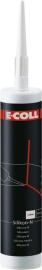 E-COLL Silikon-N Dichtma-sse neutralvernetzend UV-beständig weiß 310ml Kartusche Produktbild