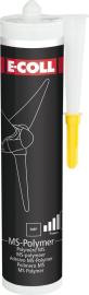 E-COLL MS Polymer Dicht- /Klebstoff lösemittelfreitransparent 310ml Kartusche Produktbild