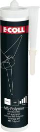 E-COLL MS Polymer Dicht-/Klebstoff lösemittelfrei weiß 290mlKartusche Produktbild