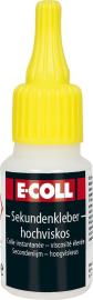 Sekundenkleber 20g hochviskos E-COLL Produktbild