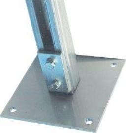 Stütze bis H2,3m C-Profil 40x40mm Produktbild