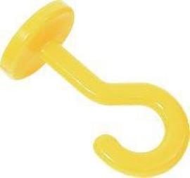 PA-Haken Kunststoff Gelb SINOtec Produktbild