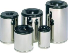 Selbstlöschender Papierkorb, Edelstahl Produktbild