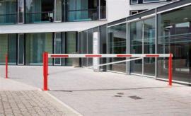 Drehbare Wegessperre, feuerverzinkt Produktbild