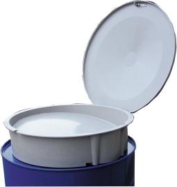 Einfülltrichter m. Klapp Deckel f. 200l Fässer CEMO Produktbild