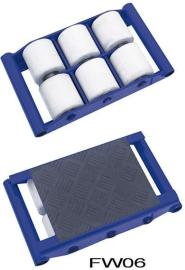 Transportroller 6 t TragkFW06 mit 6 Rollen Nylon Produktbild