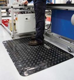 ESD-Ergonomiematte Senso Dial schwarz B100cmxL1000cm Rollenware Produktbild