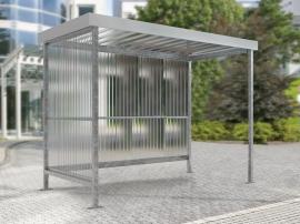 WSM Raucherraum Jena Maxi verzinkt B2960xT1580xH2360mm Produktbild