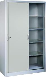 Stahl-Schiebetürenschrank, Höhe 1950 mm Produktbild