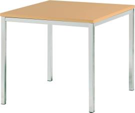 Mehrzwecktisch, mit Vierkant-Stahlrohr-Gestell Produktbild