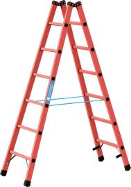 GFK-Stehleiter EFA B 2x6 Sprossen Leiterlänge 1,88 m Arbeitshöhe 3,10 m ZARGES Produktbild