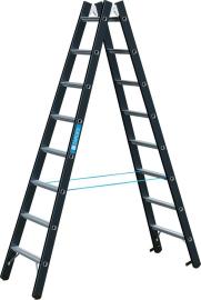 Stehleiter Megastep B 2 x 8 Sprossen Arbeitshöhe 3,55 m Produktbild