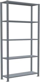 Steckregal B1000xT300xH2000 mm Grundfeld 5 Böden vzk Fachlast 150kg Produktbild