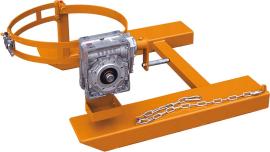 Fasskipper Hydraulik, Tragkraft 360kg, 1x Fass reinorange RAL 2004 Produktbild
