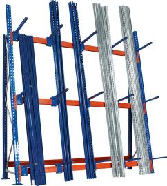 GR Profillager-Regal blau3 Ebenen 3000x2700x700 Produktbild